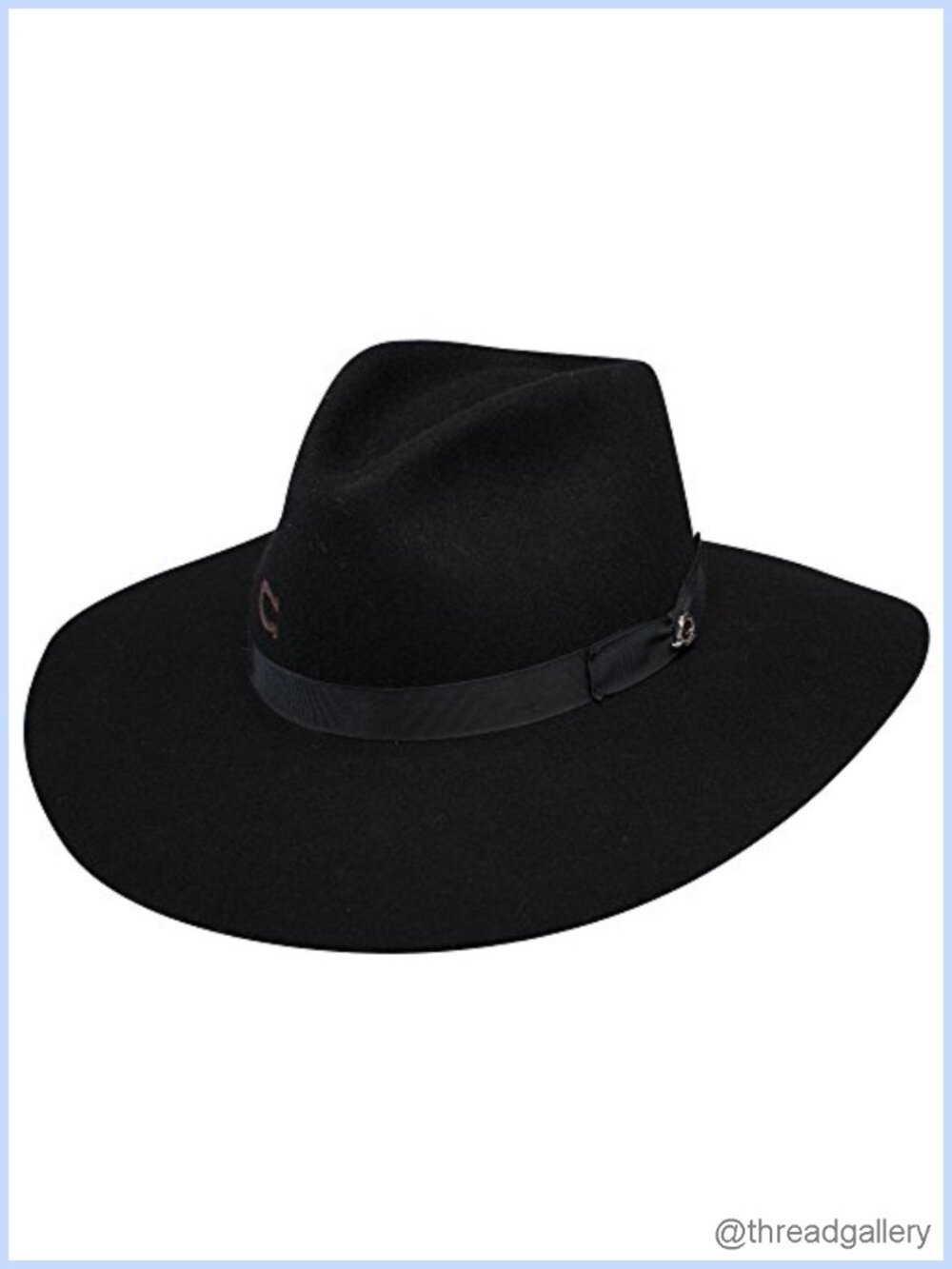 Wool Blend Fedora Hat 3 3/4in Brim Western Fashion